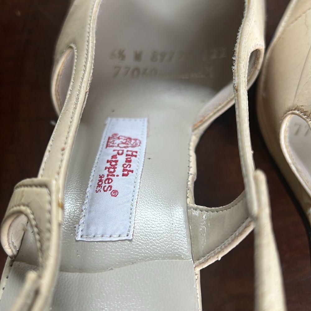VINTAGE HUSH PUPPY SLING BACK SHOES - Picture 2 of 8